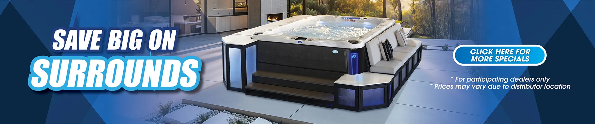 Calspas hot tub being used in a family setting - Brunswick